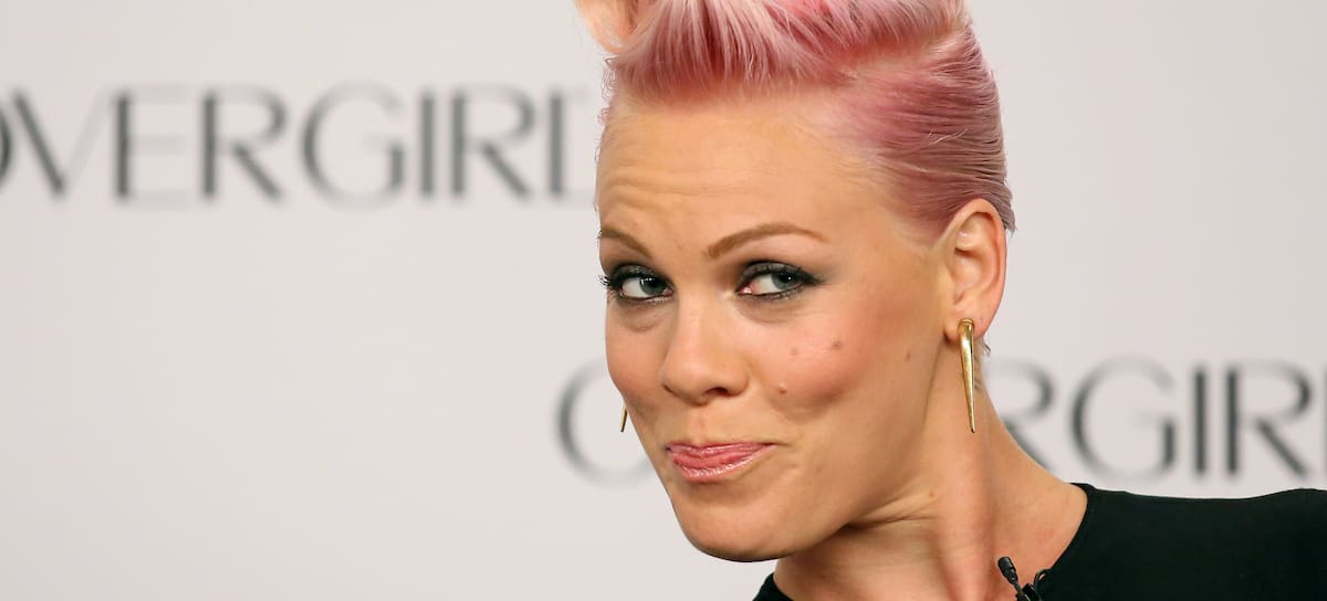 P!nk en Shutters On The Beach el 6 de agosto de 2012 en Santa Mónica, California.