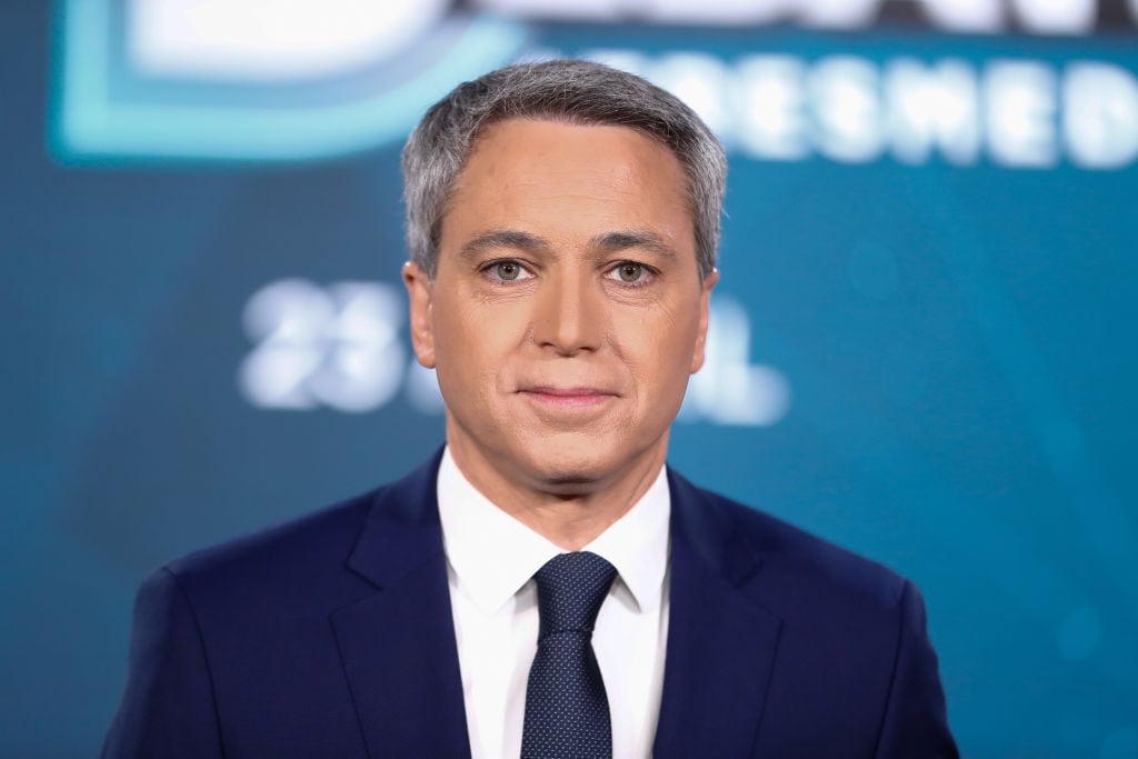 El presentador Vicente Vallés