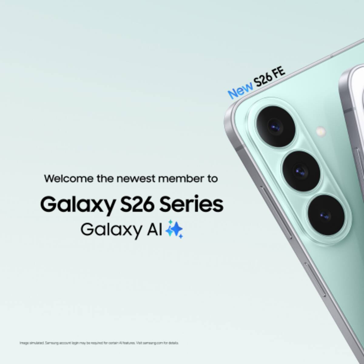 Samsung presenta el Galaxy S26 FE y habla de 'experiencia flagship'