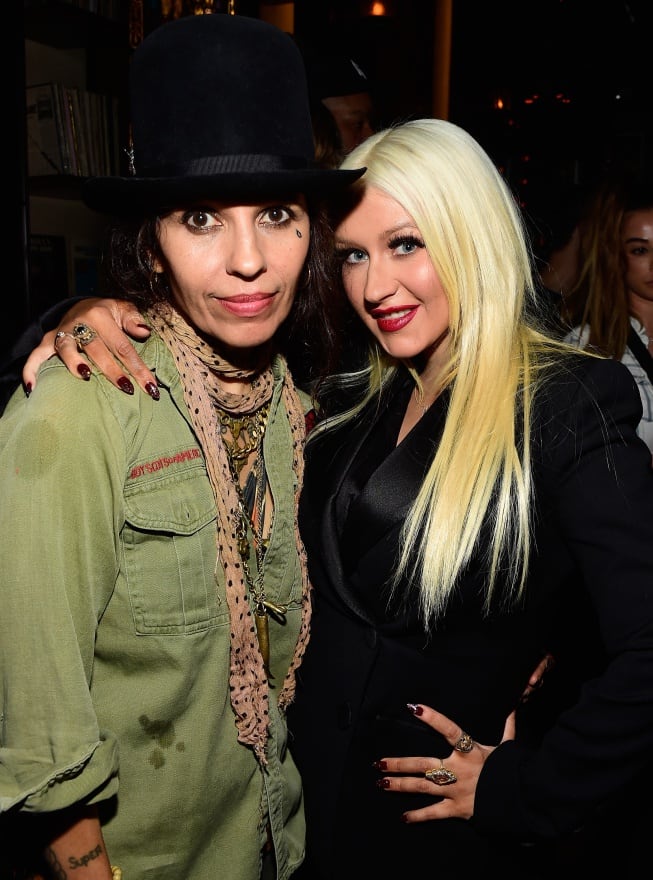 Linda Perry y Christina Aguilera