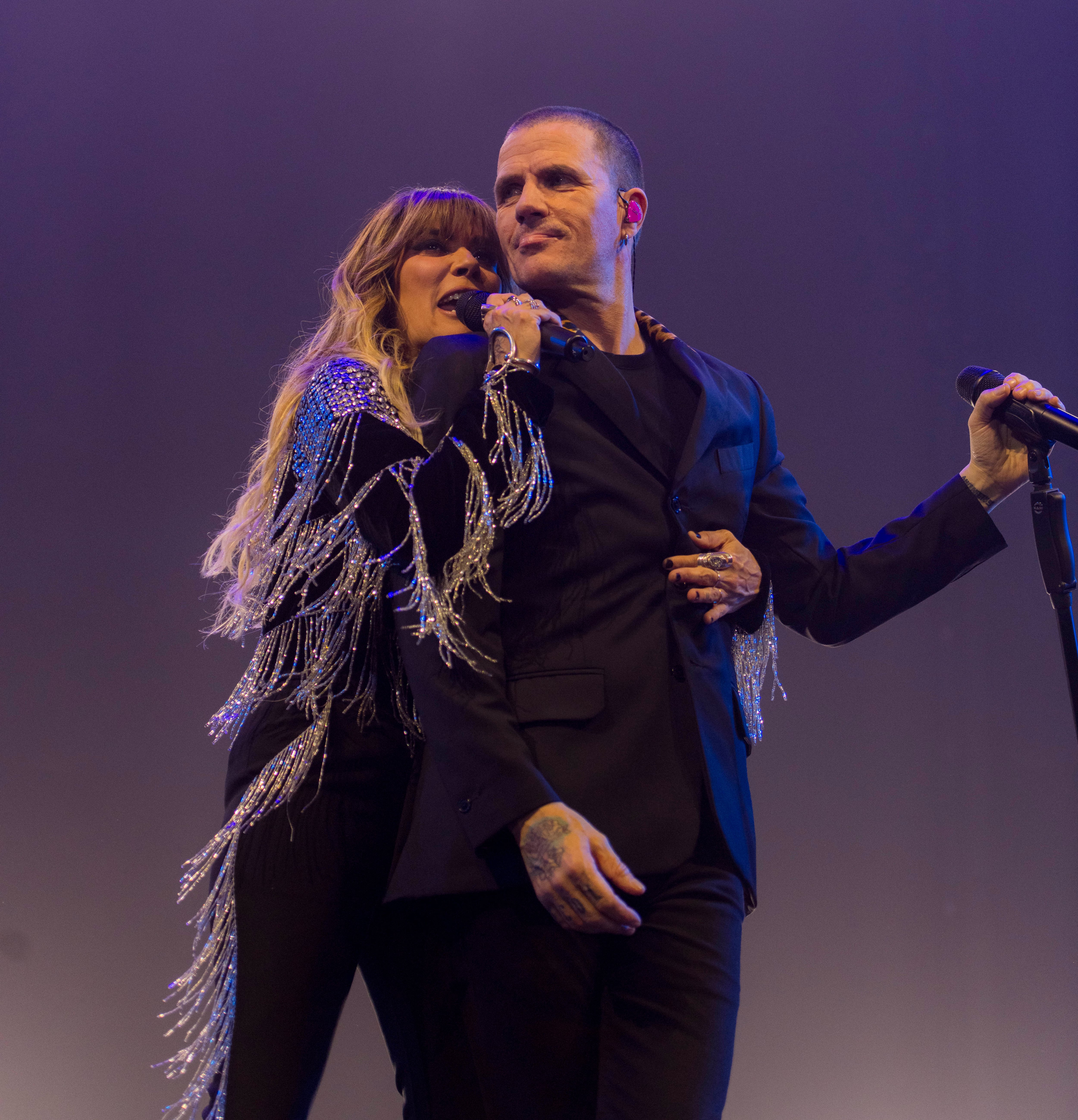 Dani Martín, en el concierto de Kany García en el Movistar Arena Madrid 2025.