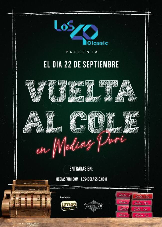 Fiesta vuelta al cole en Medias Puri con LOS40 Classic
