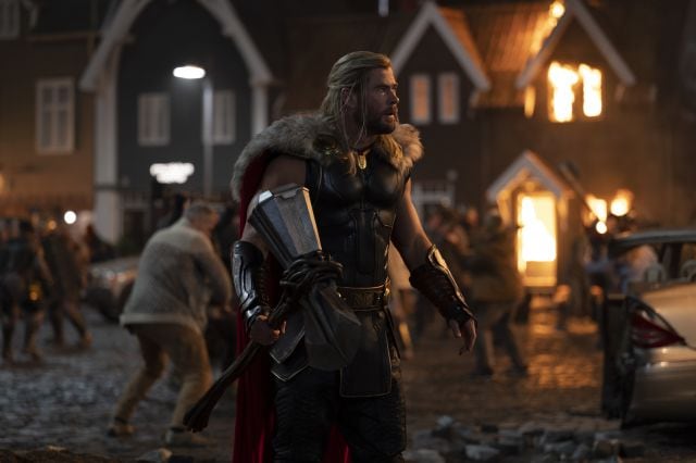 Chris Hemsworth como el Dios del Trueno en &#039;Thor: Love and Thunder&#039;.