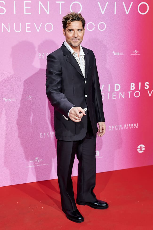 David Bisbal, en la presentación de 'Me siento vivo'.