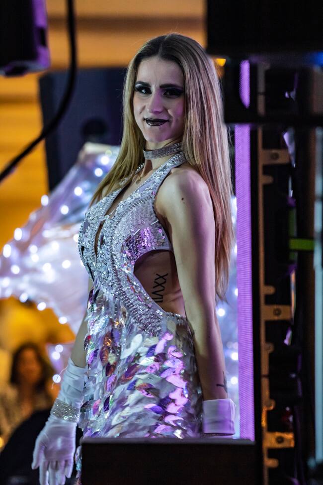 Imágenes de La Clásica fiesta ochentera por el Día de San Valentín en el Hotel Beatriz de Toledo.