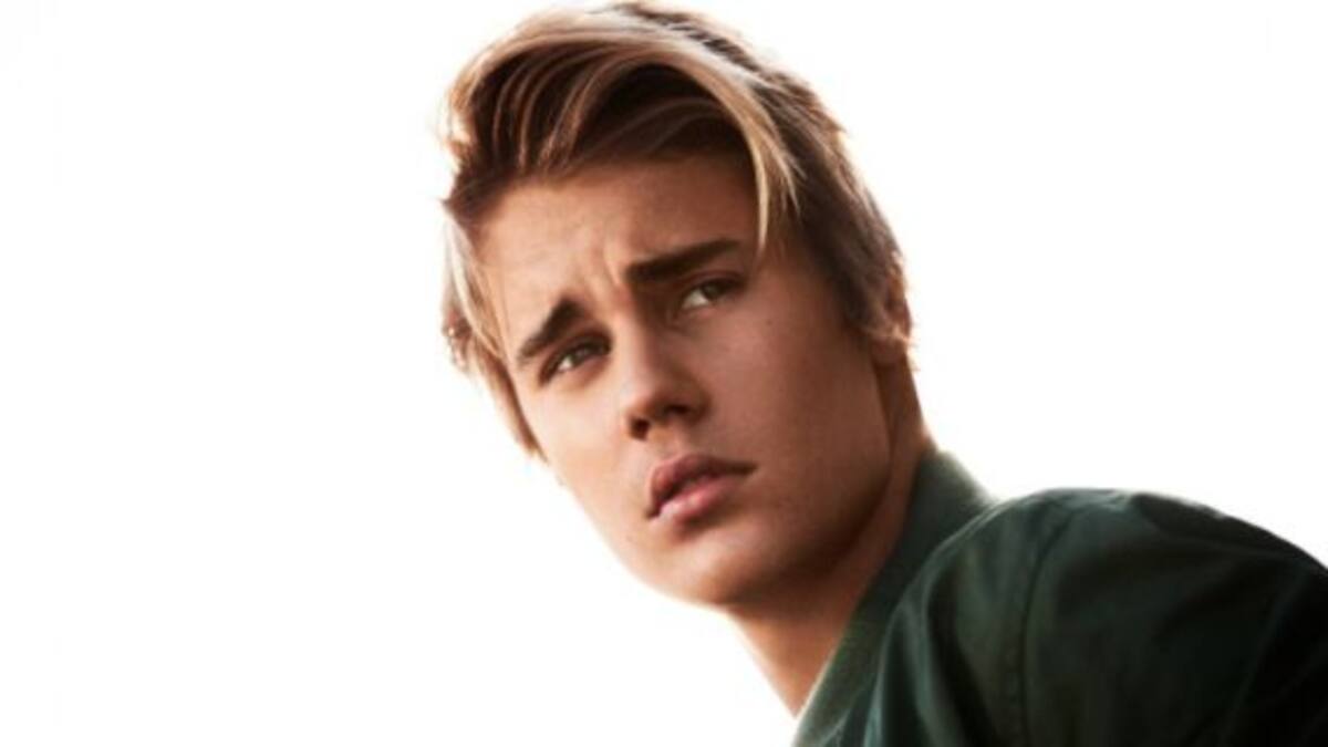 Justin Bieber desnudo
