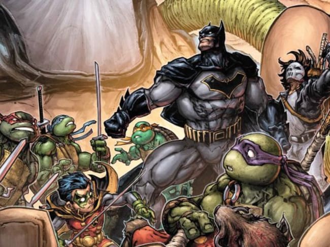 Batman y Las Tortugas Ninja