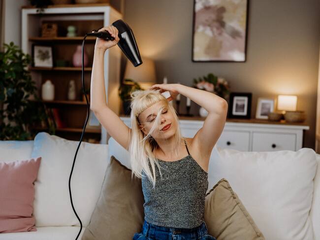 ¿Secador o pelo secado al aire?