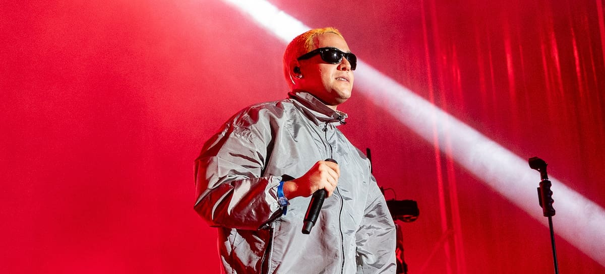 Barry B durante su concierto en el Festival Sonorama Ribera de 2025