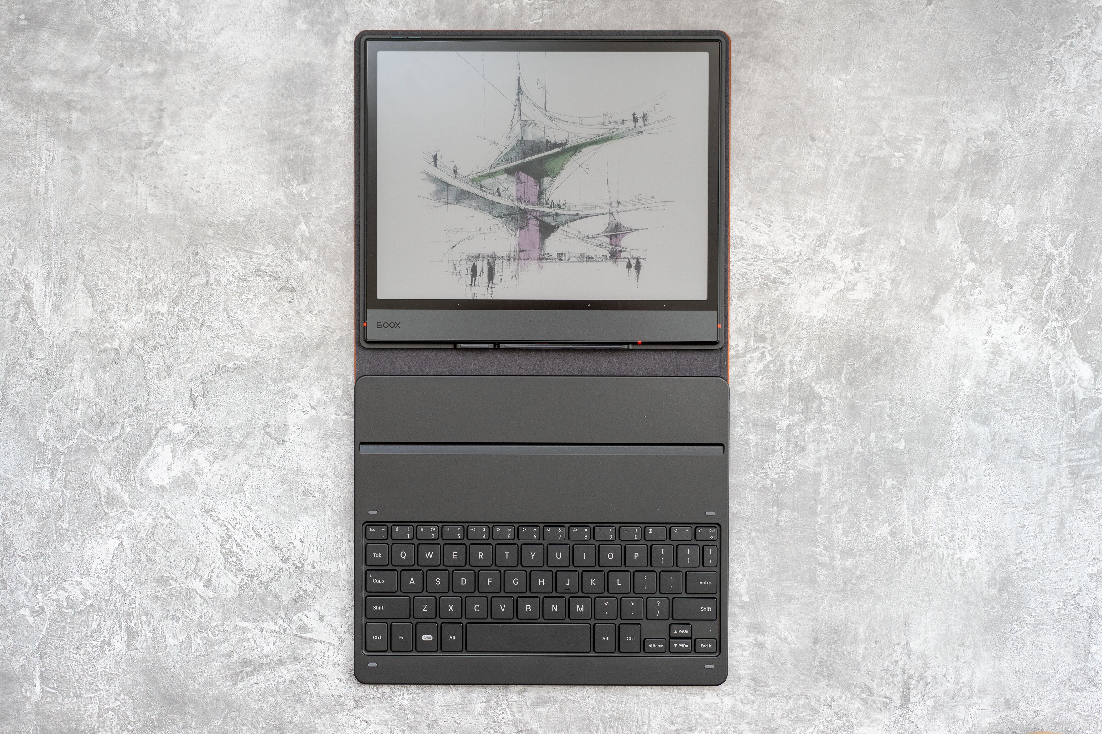 Boox Note Air 5C con teclado