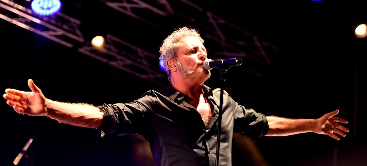 M-Clan, durante un concierto en 2023