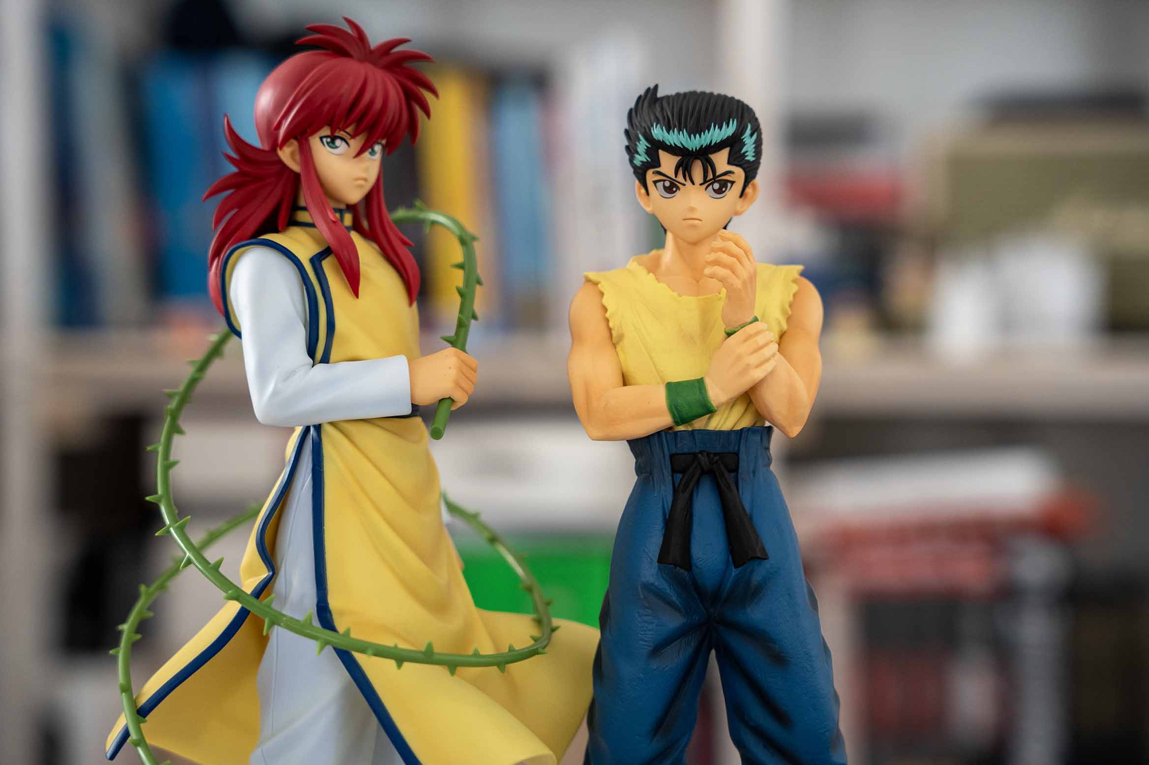 El altar de los noventa: analizamos las figuras Ichibansho de Yusuke y Kurama (Yu Yu Hakusho