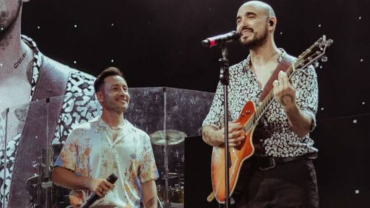 Luciano Pereyra y Abel Pintos lanzarán un tema juntos