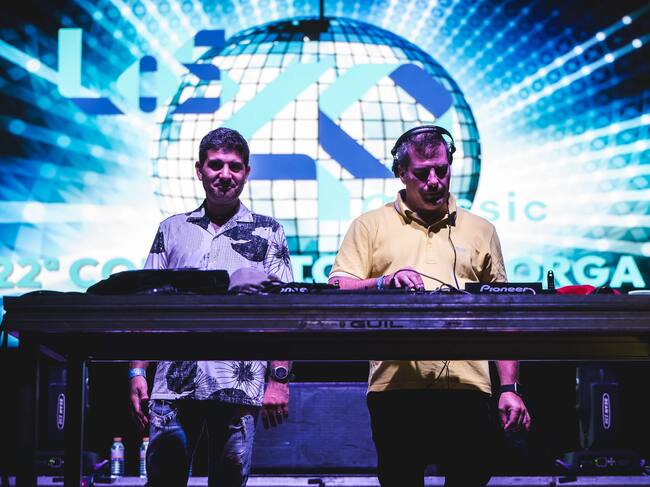 Sesión de los compañeros Edu Naranjo y Josep Bartomeus de LOS40 Classic