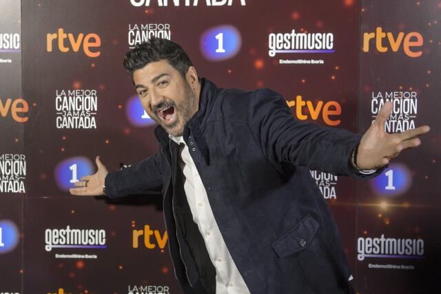 Tony Aguilar, durante la rueda de prensa de presentación del programa.