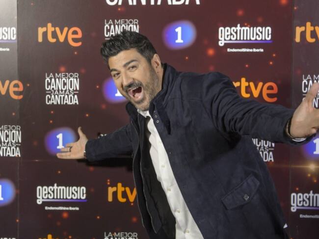 Tony Aguilar, durante la rueda de prensa de presentación del programa.