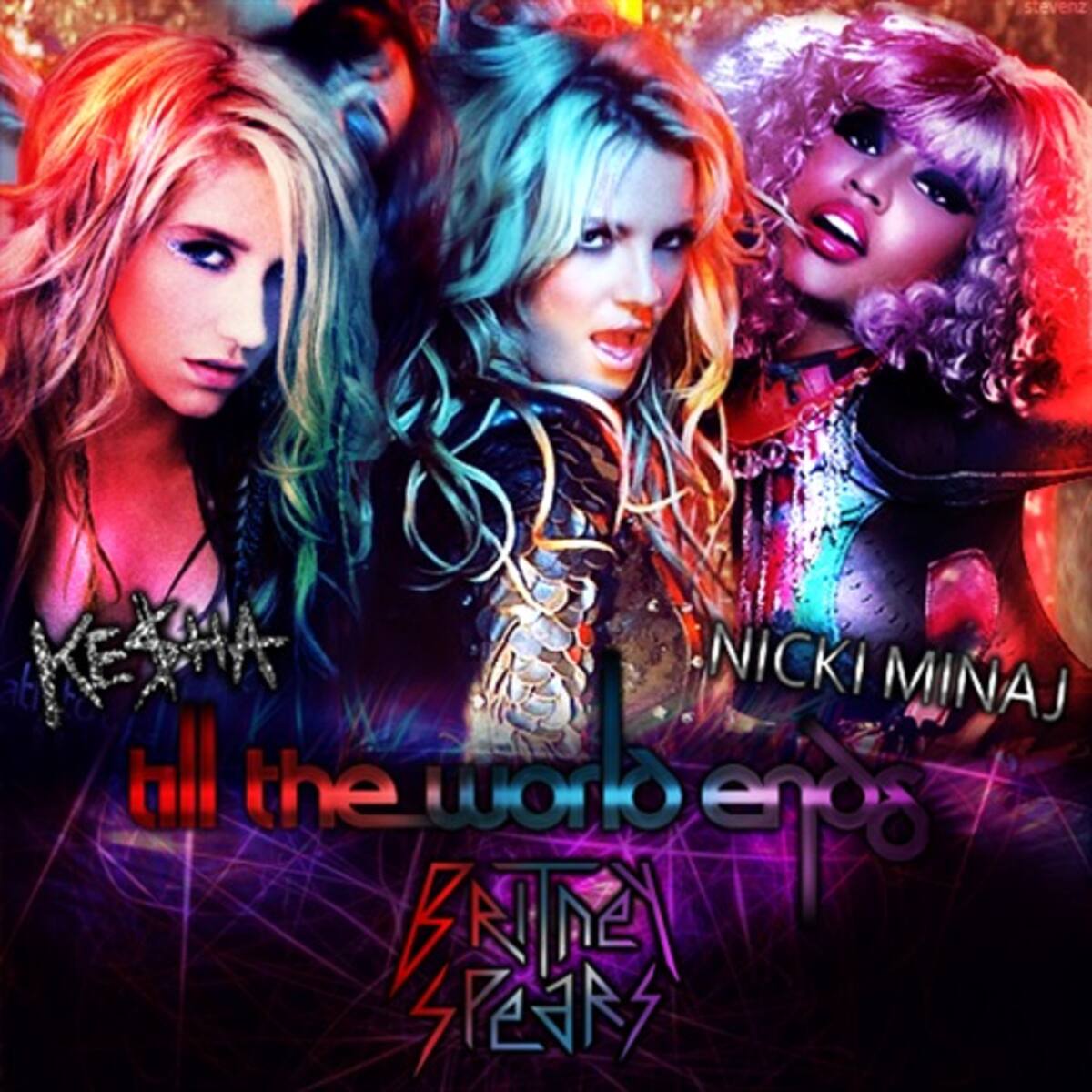 Britney con Ke$ha y Nicki Minaj