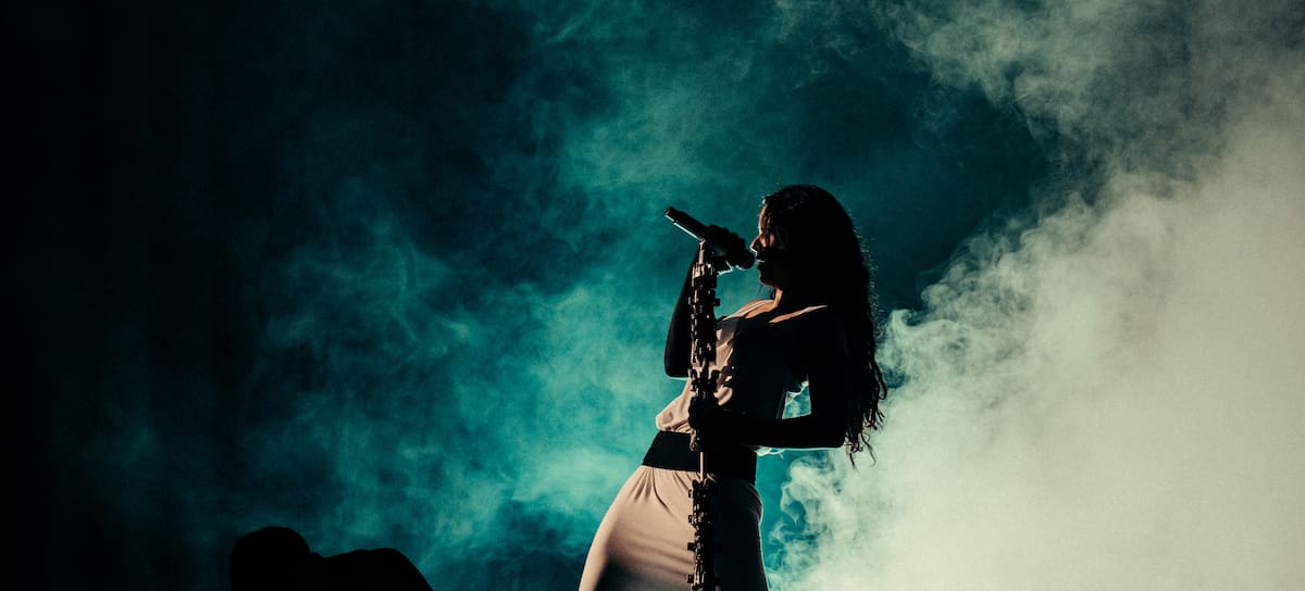 Rosalía en el primer concierto de LUX Tour en Madrid y en España. (Foto cedida por Live Nation España)
