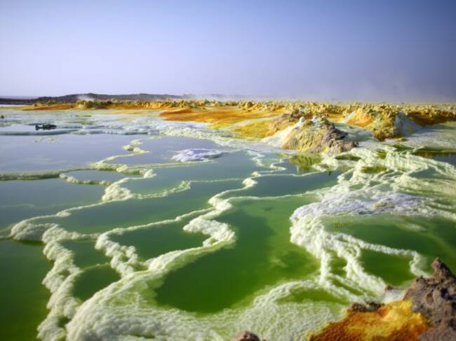 Depresión de Danakil, en Etiopía.