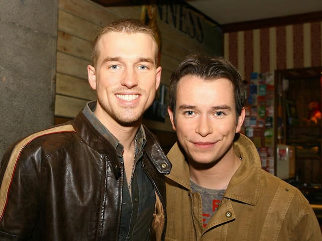 Stephen (dcha.) y su pareja, Andy Cowles.