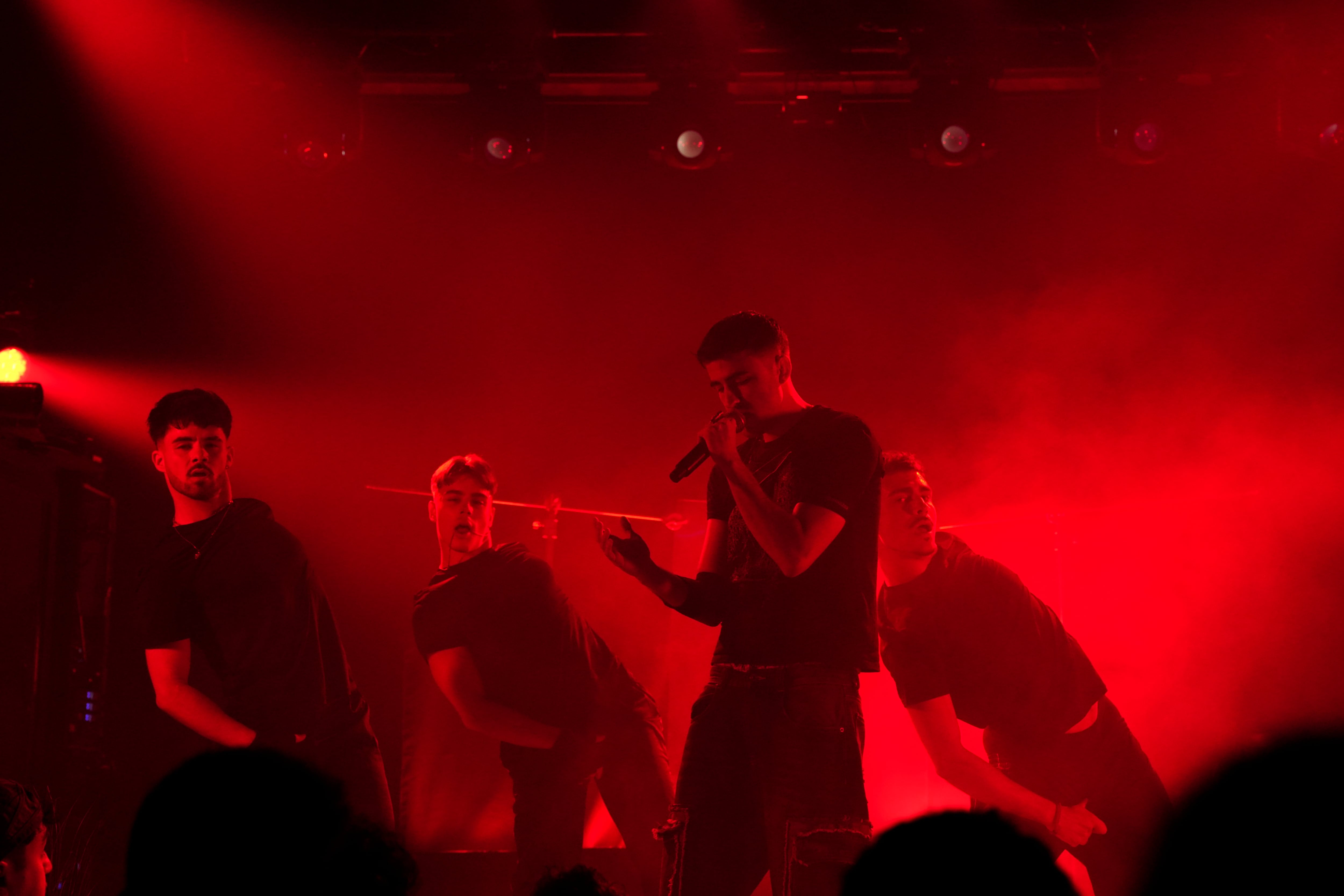 Bajocero X durante su concierto del 9 de abril. / Cedidas por su equipo