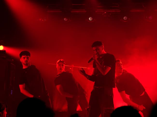 Bajocero X durante su concierto del 9 de abril. / Cedidas por su equipo