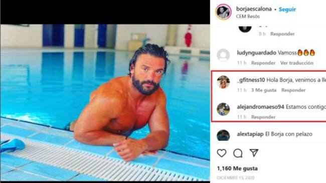 Los usuarios promueven con comentarios a &quot;Borja Escalona, el bueno&quot; para llevarle a Eurovisión.