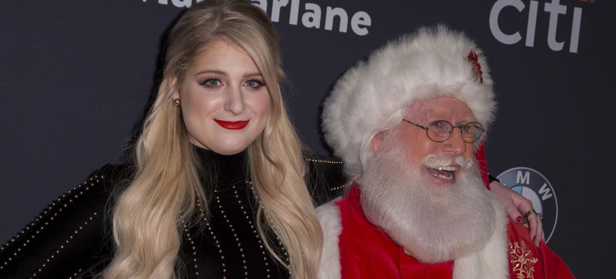 Meghan Trainor, lista para celebrar la Navidad