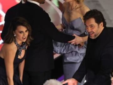 Penélope Cruz también tuvo broma de Chris Rock, pero la reacción de Javier Bardem no fue la de Will Smith