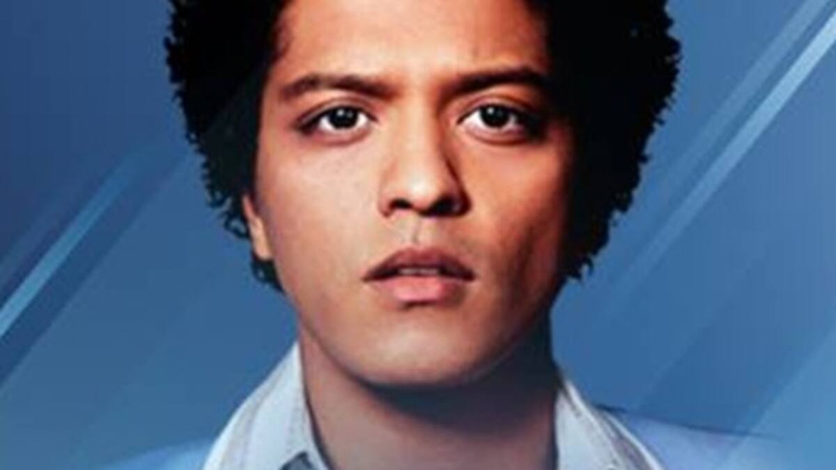 Bruno Mars en el Super Bowl 2014