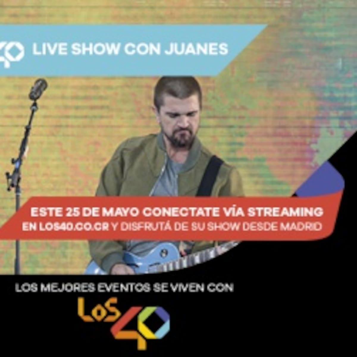 LOS40 Live Show con Juanes desde Madrid
