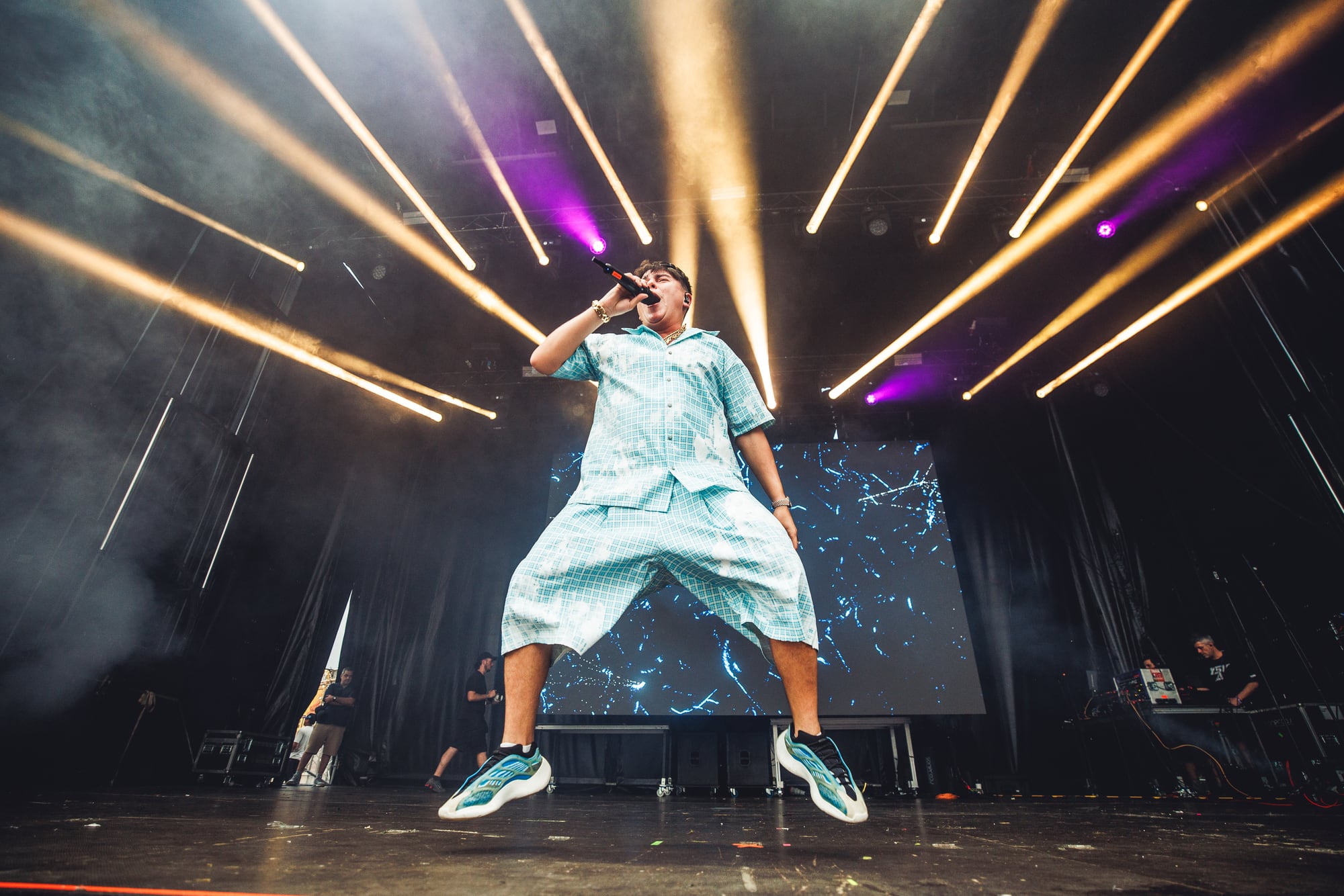YSY A, en el Boombatic Winamax Festival 2026.
