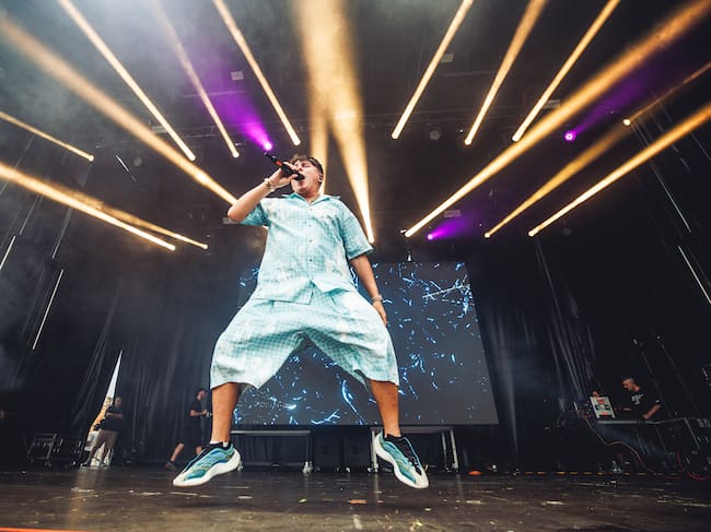 YSY A, en el Boombatic Winamax Festival 2026.