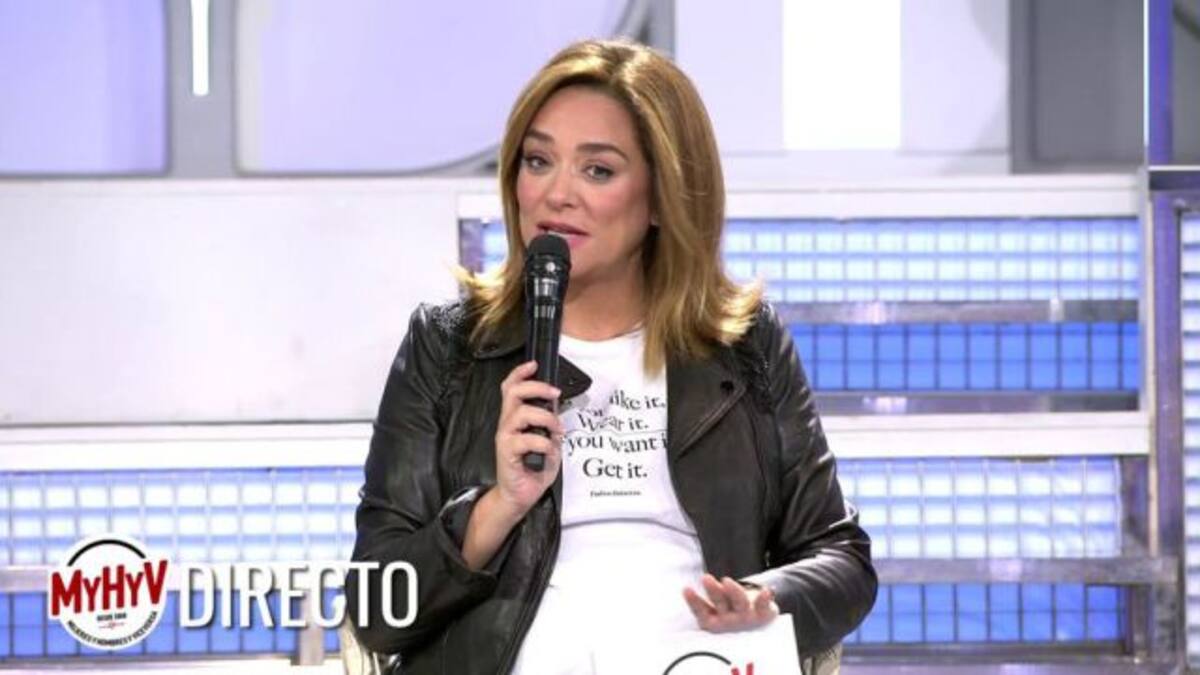 Toñi Moreno vuelve a ‘MyHyV’ tras su baja de maternidad y con un look muy favorecedor