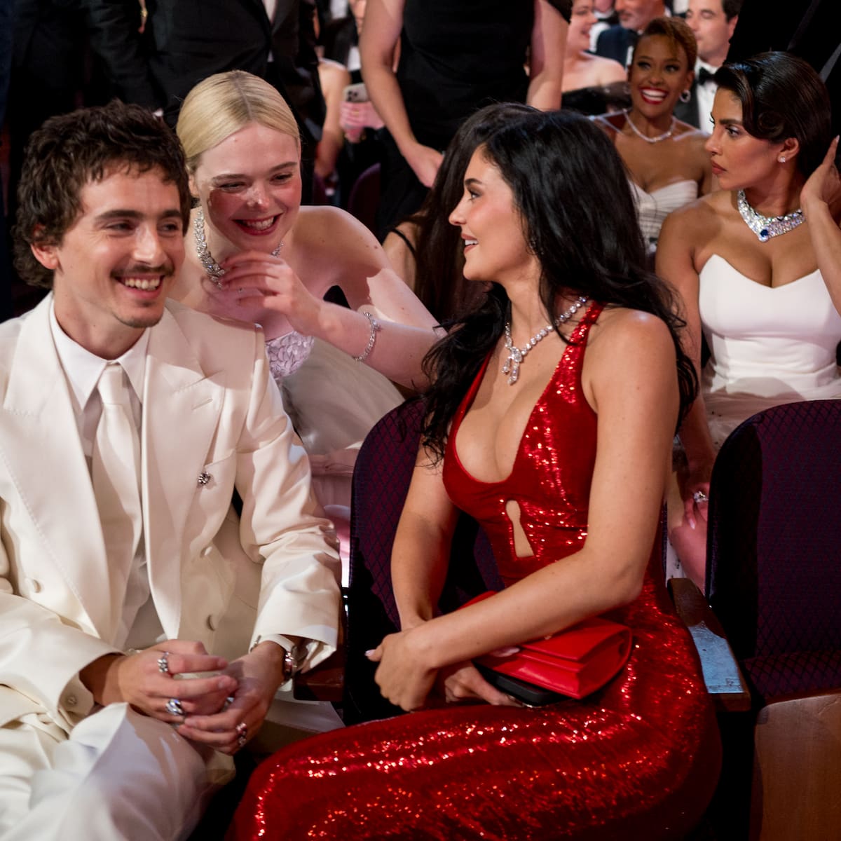 Todos hablan de la reacción de Timothée Chalamet al Oscar de Michael B.Jordan, pero pocos se han fijado en la de Teyana Taylor