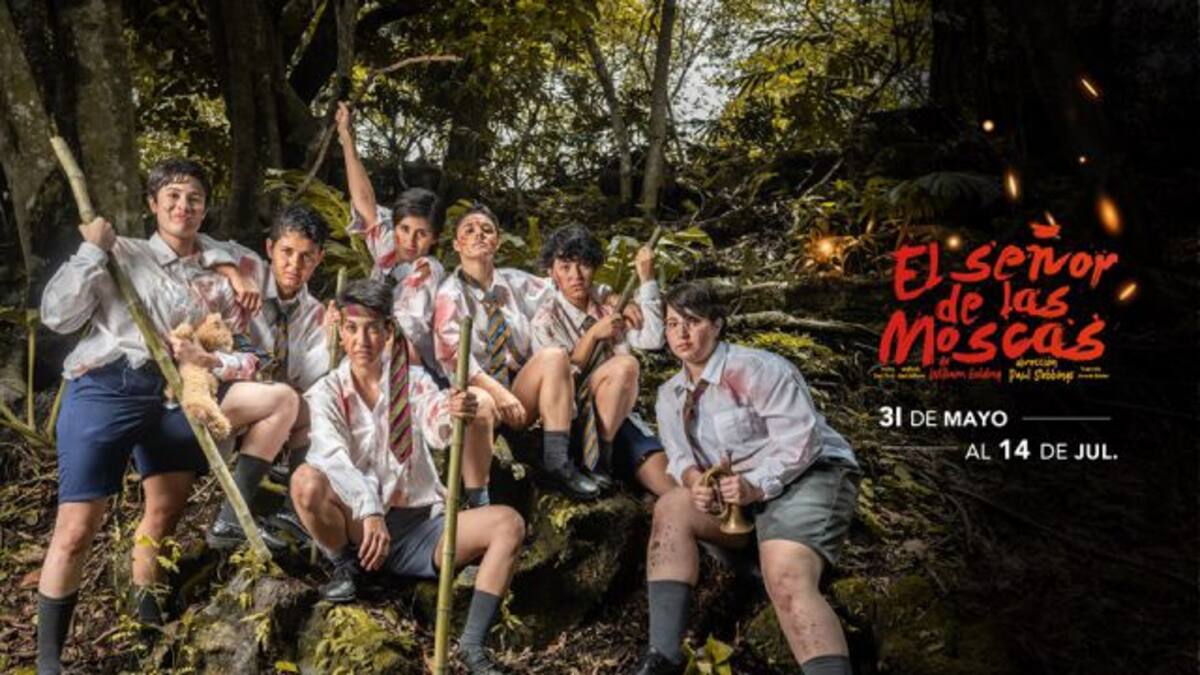 La famosa obra “El señor de las moscas” llega al Teatro Espressivo