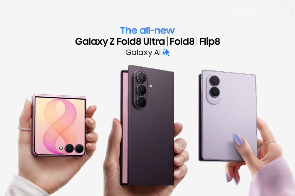 Los nuevos plegables de Samsung entran en escena.