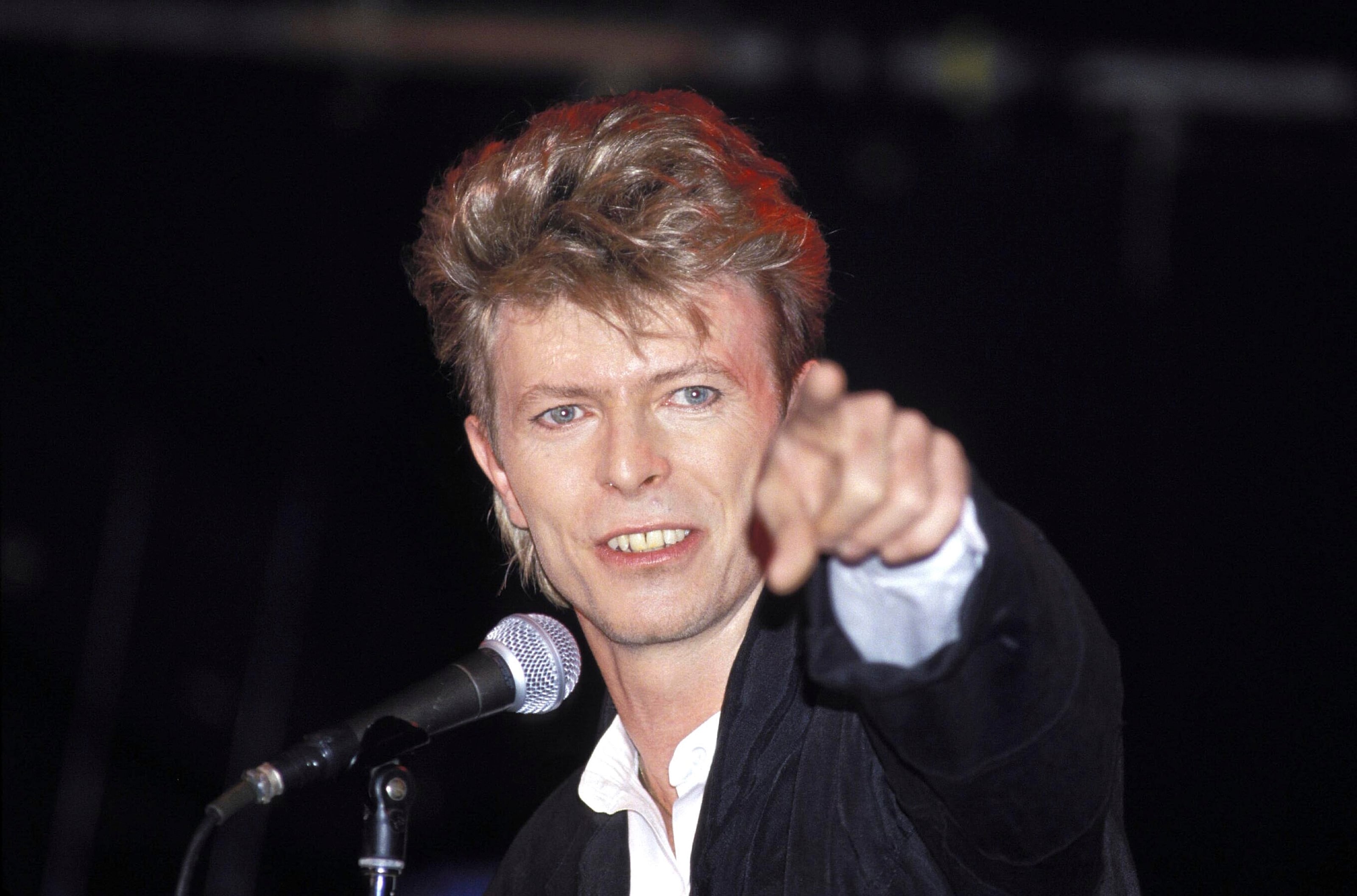 David Bowie en 1987.