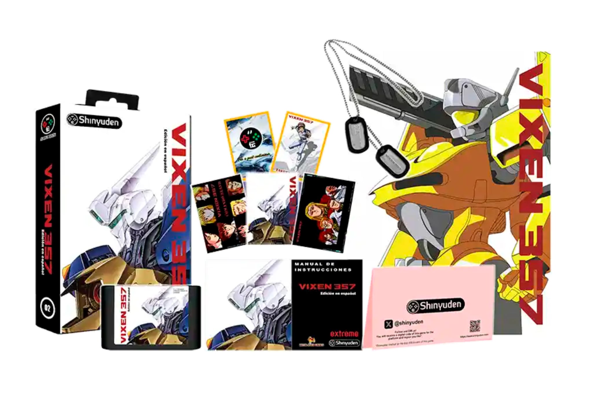 Vixen 357 de Shinyuden para Mega Drive.