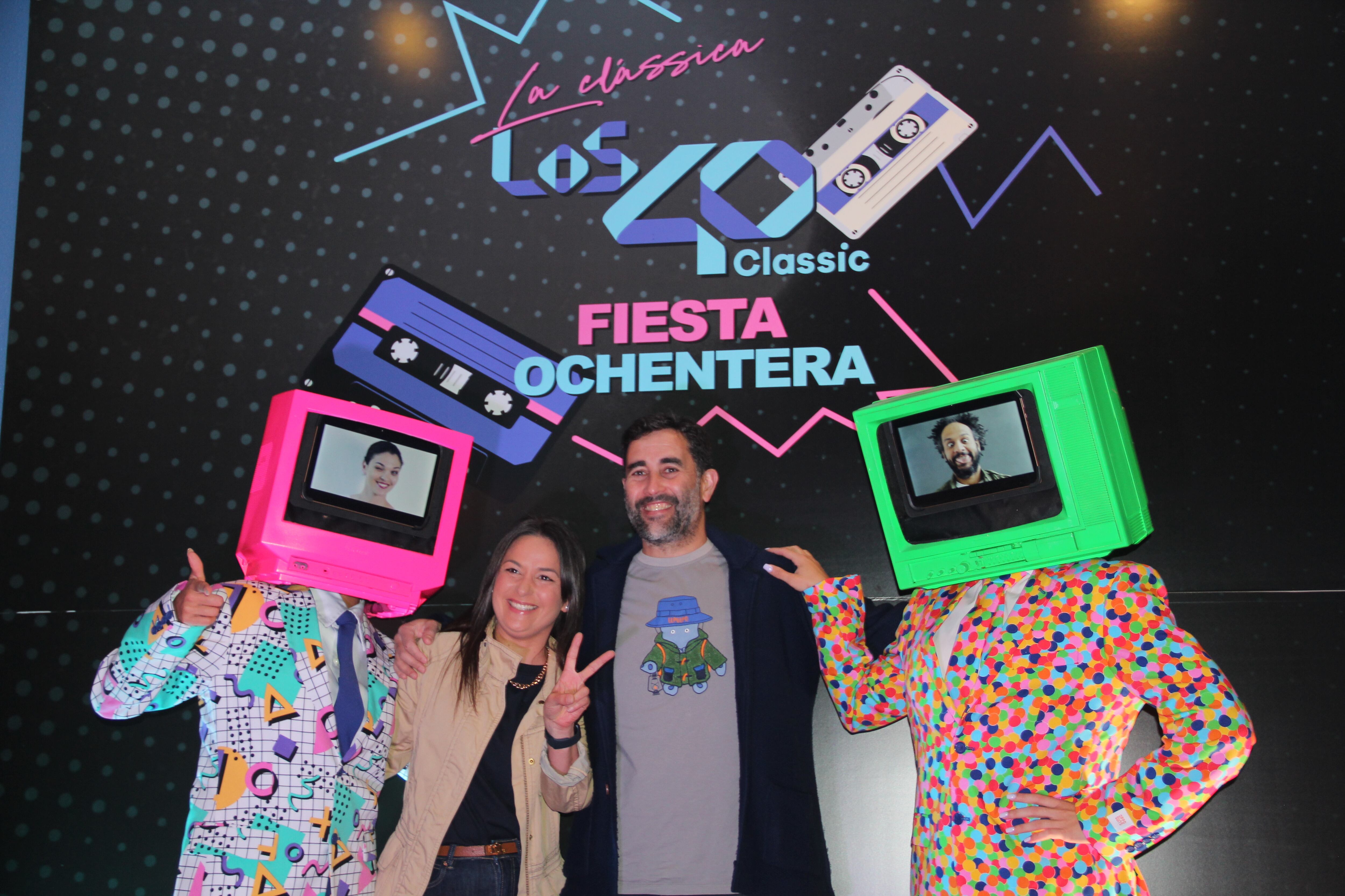 La Clássica Fiesta Ochentera, en Lugo. Foto cedida por Gaby Davila (LOS40 Galicia)