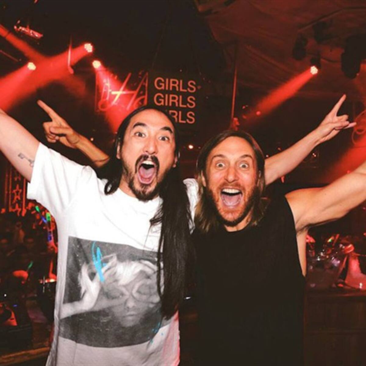 David Guetta, Tiesto y Steve Aoki alternartivos