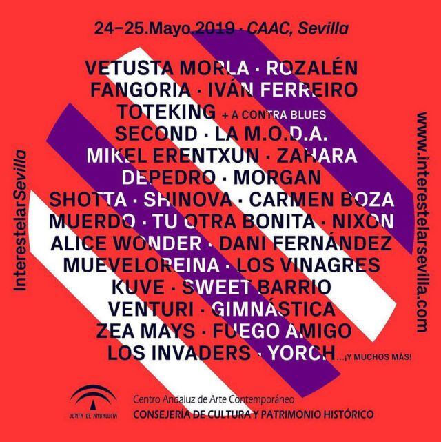 Cartel de Interestelar Sevilla 2019