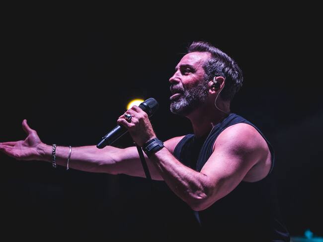 Jordi de OBK en pleno Concierto LOS40 Classic Pandorga 2024