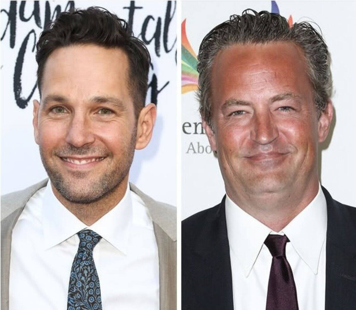 Paul Rudd y Matthew Perry: 47