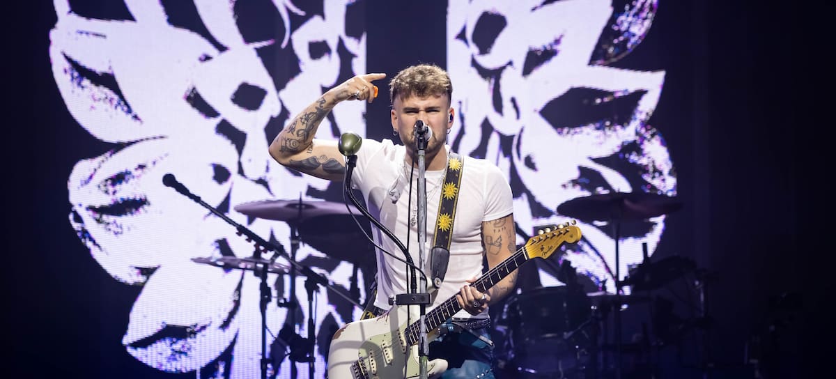 Dani Fernández en el Movistar Arena de Madrid