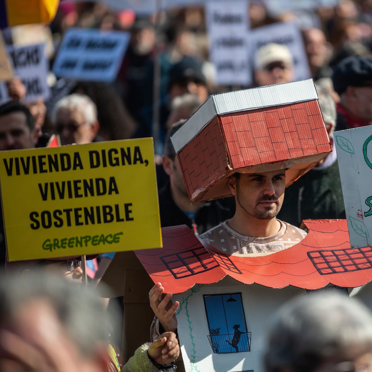 Manifestación en defensa de la vivienda en Madrid, hoy 24 de mayo: horarios y cortes de tráfico