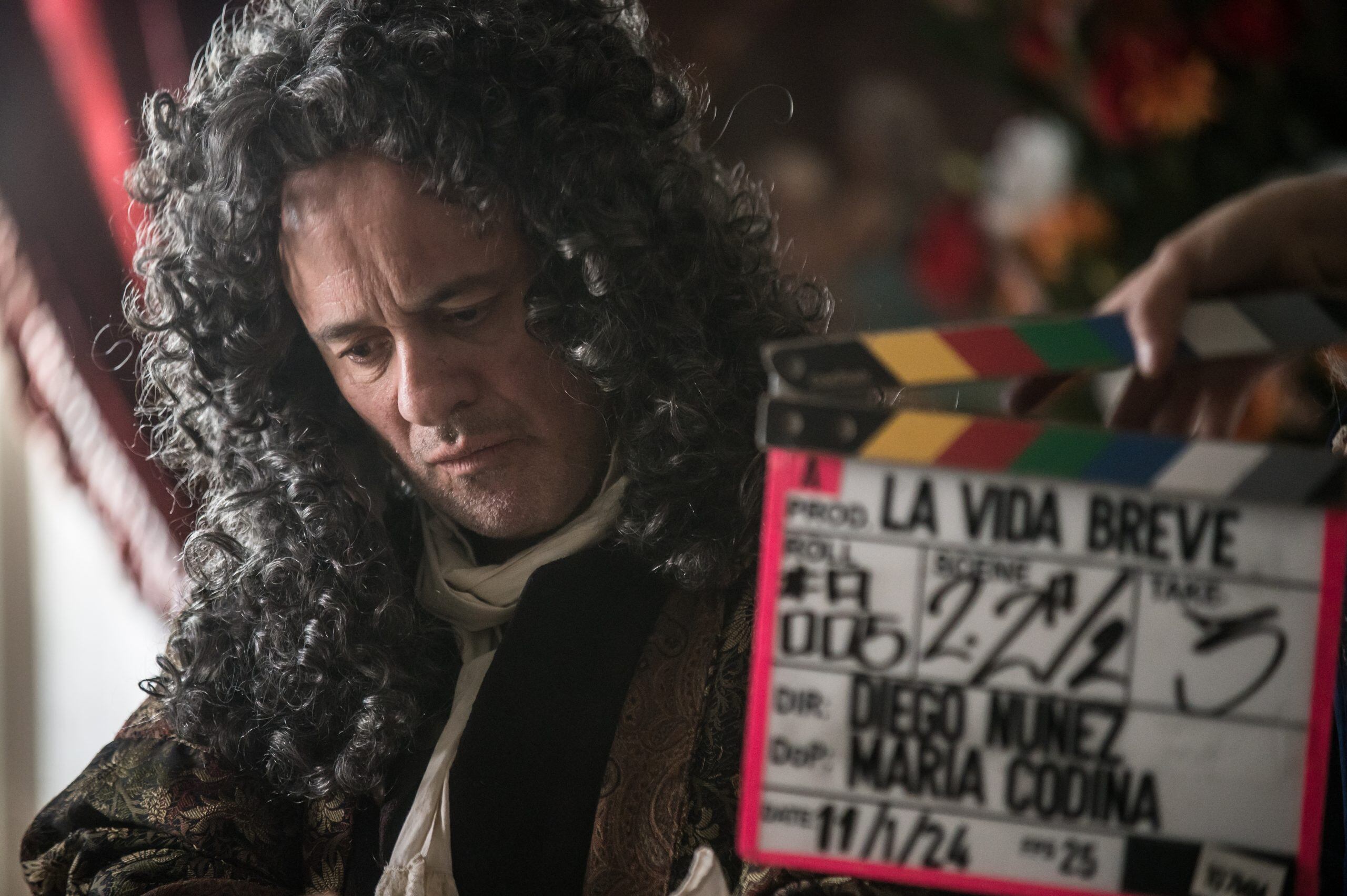 Javier Gutiérrez en el making of de 'La Vida Breve'