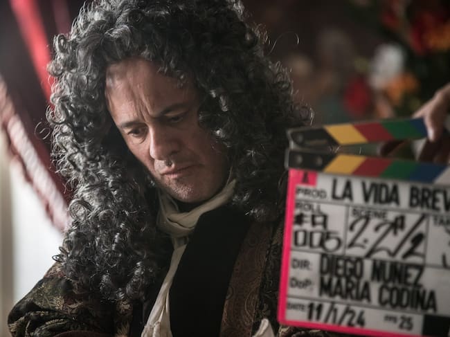 Javier Gutiérrez en el making of de 'La Vida Breve'