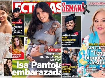 Estas son las portadas de las revistas del corazón de hoy, 13 de noviembre