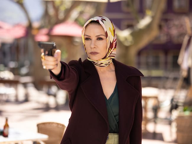 Catherine Zeta-Jones en 'Kill Jackie', la nueva serie de HBO Max.
